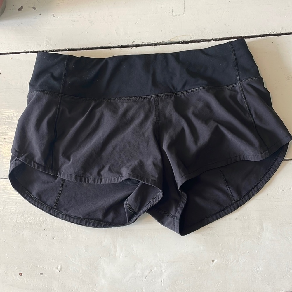 Black Lululemon size 2 shorts